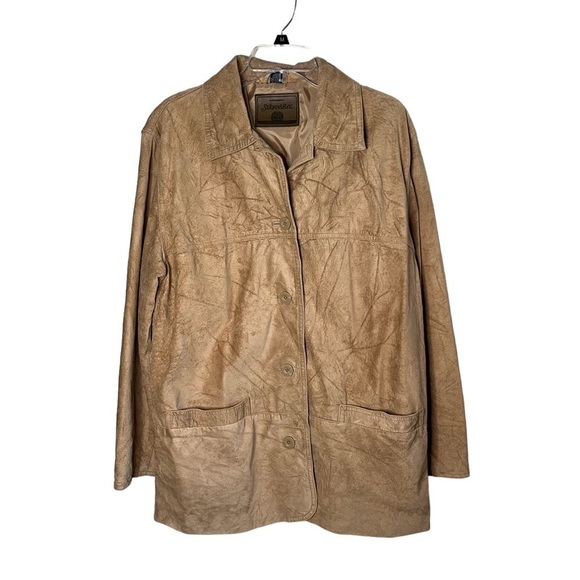 St John’s Bay Women’s 100% Genuine Leather Jacket - Picture 1 of 5